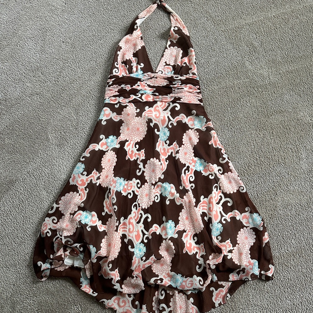 Vintage Trina Turk Halter Dress